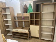 Tömör fa nappali bútor 