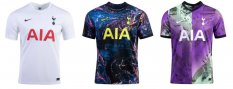 Tottenham Hotspur, 2021/22, hazai/idegenbeli/harmadik, (Kane, SON)
