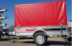 Trigano P233 (233 x 132 cm) 1 tengelyes 750 kg-os utánfutó eladó