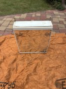 Tükrös polcos fürdőszobai szekrény