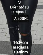 Új Calzedonia bőrhatású átmeneti leggings S/M