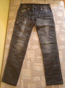 Új M es divatos csípő farmernadrág 