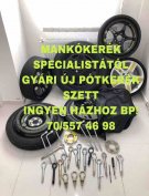 Új Pótkerék Hétvégén Is Átvehető Új Mankókerék Szettek