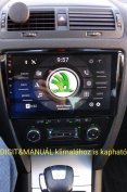 Új Skoda Octavia 2 Android magyar multimédia rádió hifi fejegység GPS