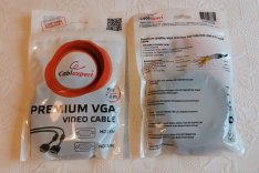 Új "Cablexpert" Prémium VGA Összekötő Videó Kábel (1,80 méter)