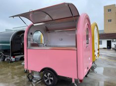 Új! Profi Büfékocsi Food Truck Mozgóbolt Elárusító Büfékocsik