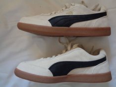 Új, eredeti Puma Liga Suede Leather FS 43-as férfi bőr cipő sportcipő