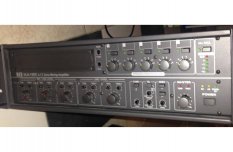 Újszerű RCS VLA 120C keverőerősítő, fantomtápos