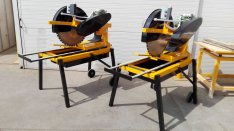 Universal 400-700 vizes téglavágó gép,block vágó gép, 650 mm-es tárcsa