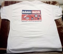 Vadonatúj Eredeti Gilden Márkájú "Bárdi Autó" Feliratú  Póló 2XL 