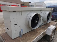 Ventilátoros hőcserélő / elpárologtató