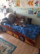 Versenyautós ágy eladó