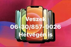 Veszek iphone X XS 11 Pro 12 Pro Max Új Használt Törött Tiltott is
