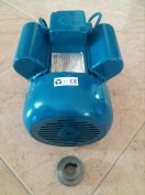 Villanymotor 2,2kw. 1500 és 3000 ford/perc 220v.Ékszíjtárcsával ! új !