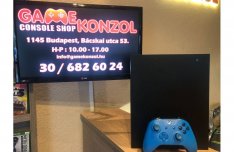 Xbox ONE X Black Edition 1TB, dobozában, 6 hó teljesk.gar. Bp-i üzletb