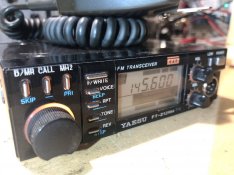 Yaesu FT-212RH VHF rédióamatőr adó-vevő (átnézve és felújítva)