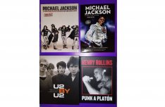 Zenei könyvek Michael Jackson Henry Rollins U2