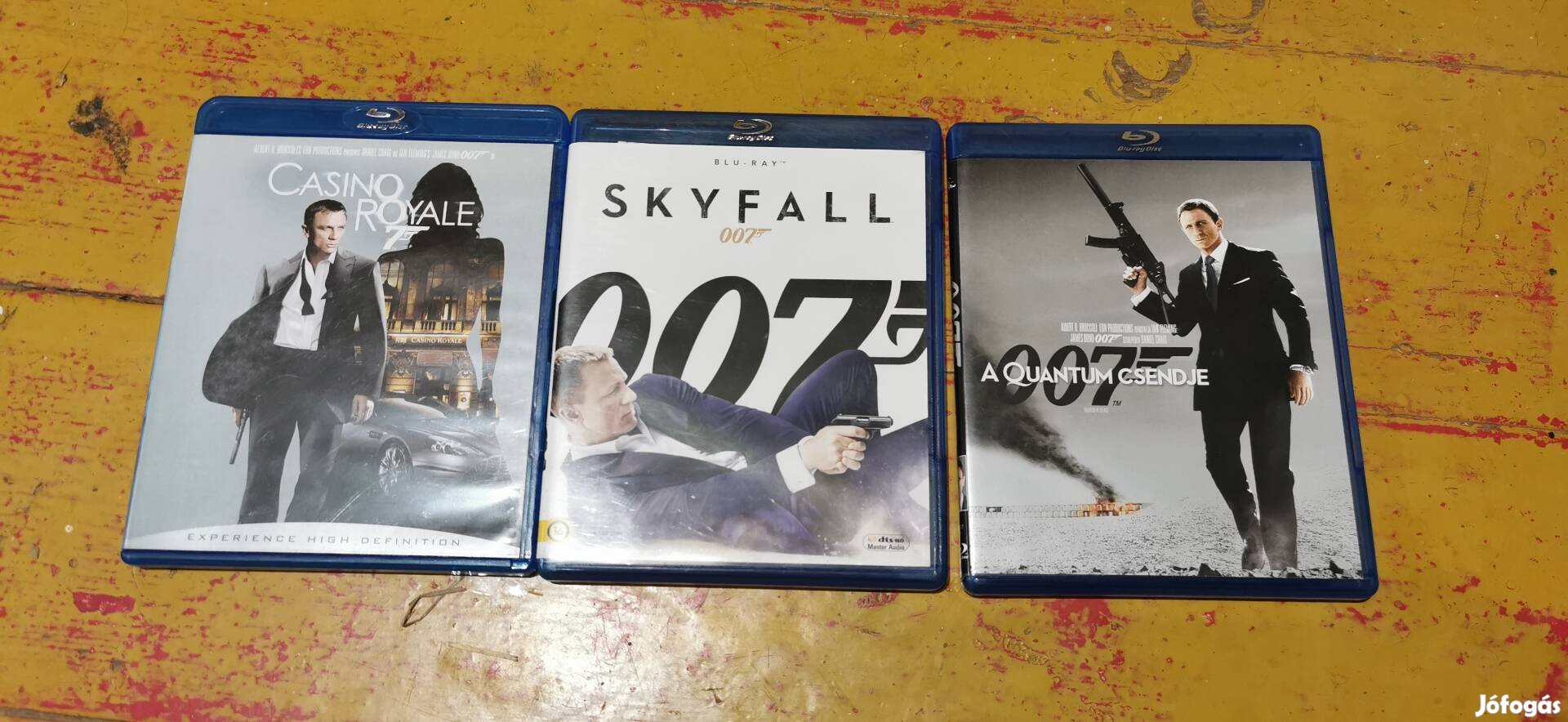 007 Blue-ray filmeket. 