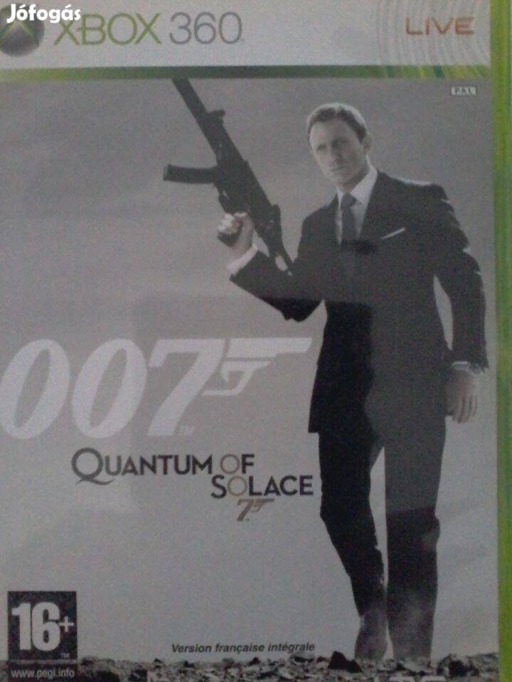 007 Quantum of Solace Xbox 360 játék eladó.(nem postázom)