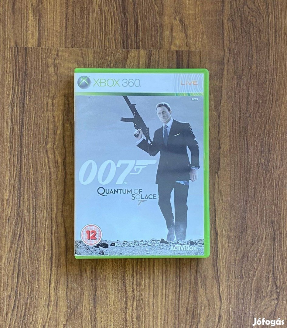 007 Quantum of Solace eredeti Xbox 360 játék