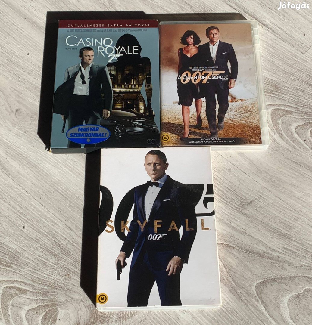 007 / James Bond DVD-k