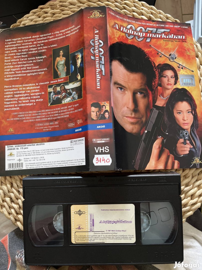 007 a holnap markában vhs