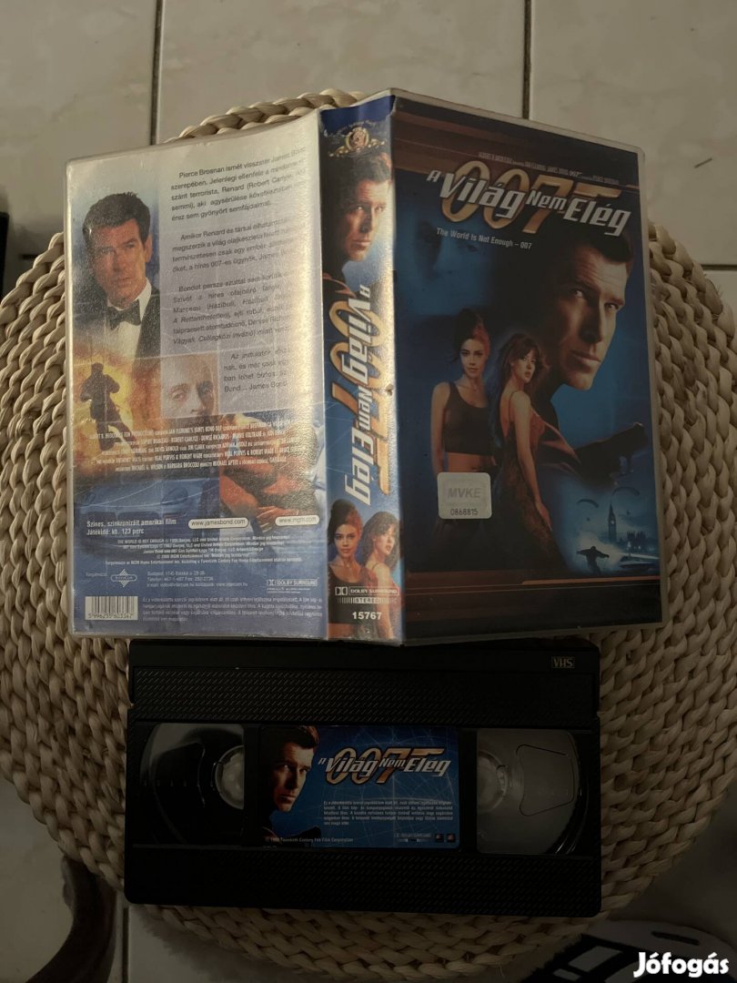 007 a világ nem elég vhs