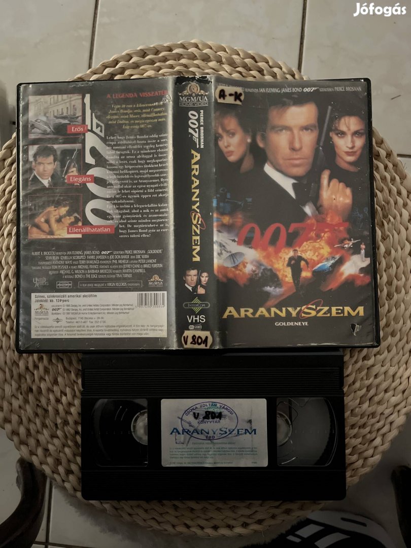 007 aranyszem vhs