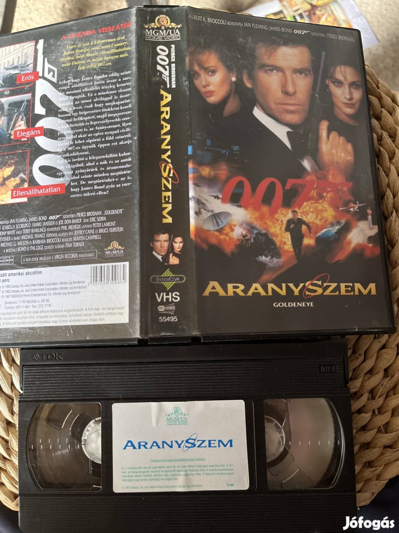 007 aranyszem vhs