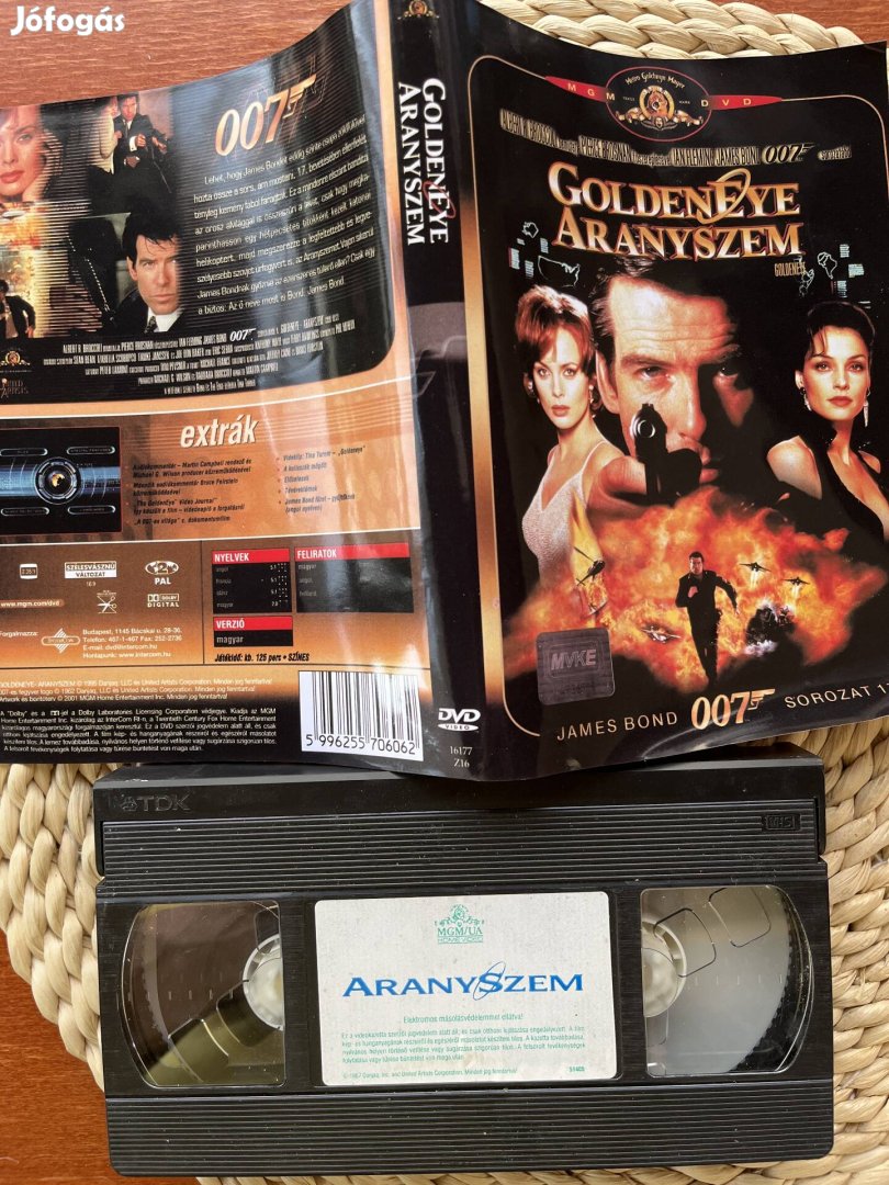 007 aranyszem vhs