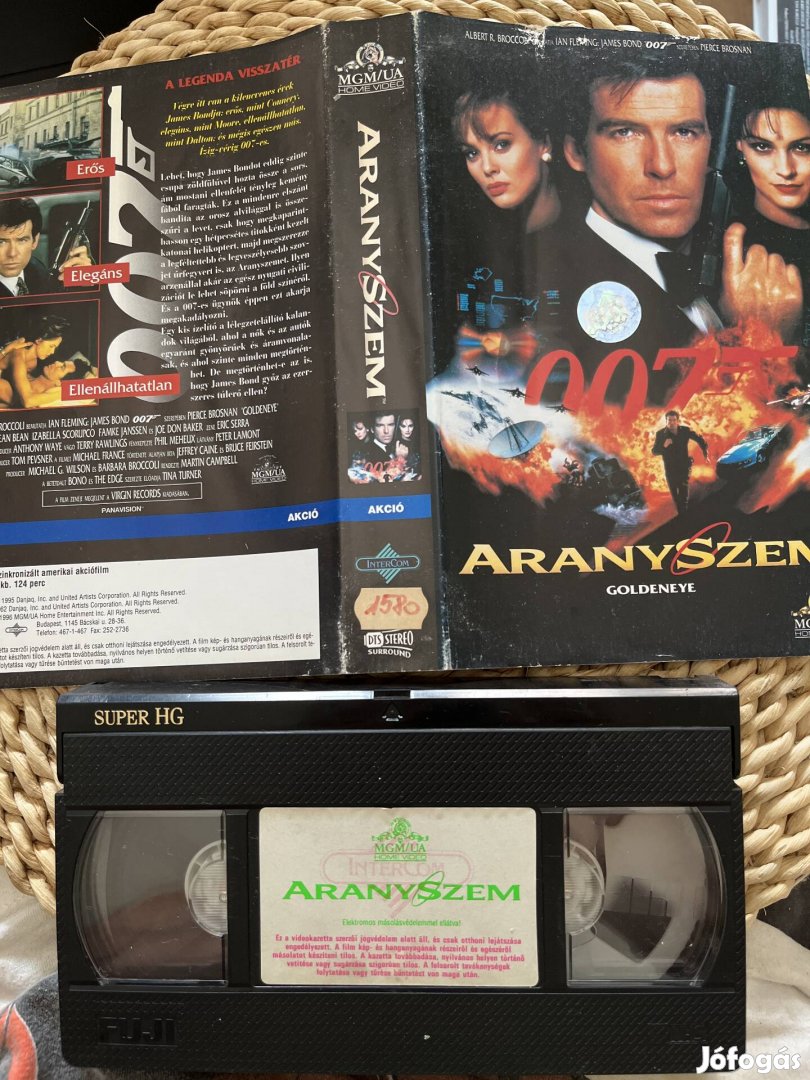 007 aranyszem vhs