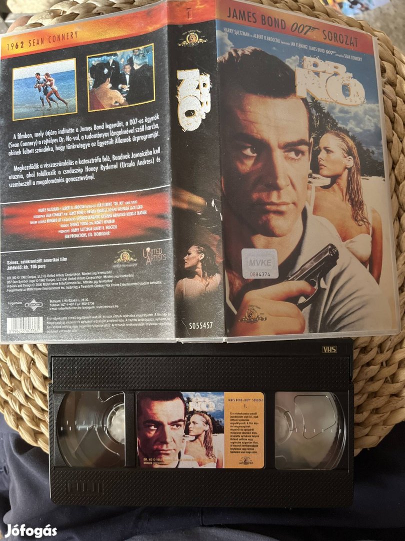 007 dr no vhs.    