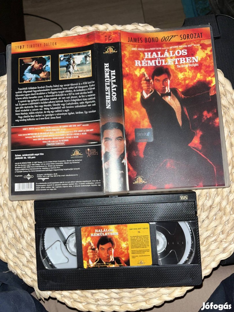 007 halálos rémületben vhs