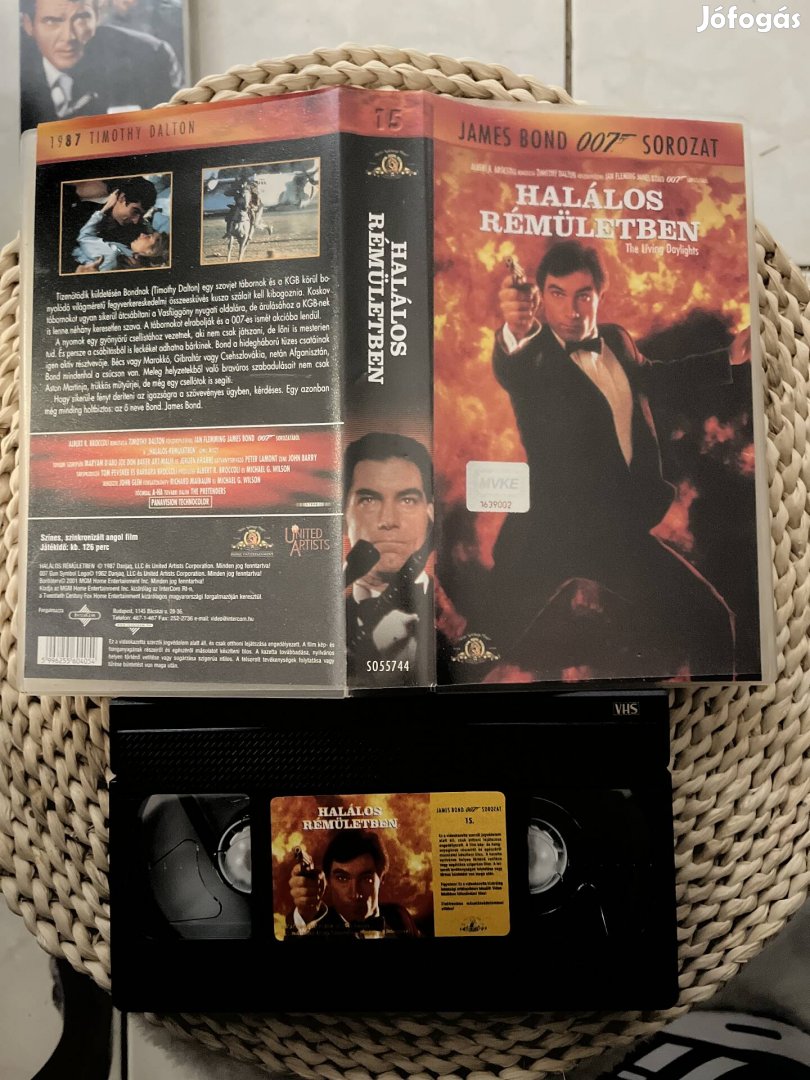 007 halálos rémületben vhs