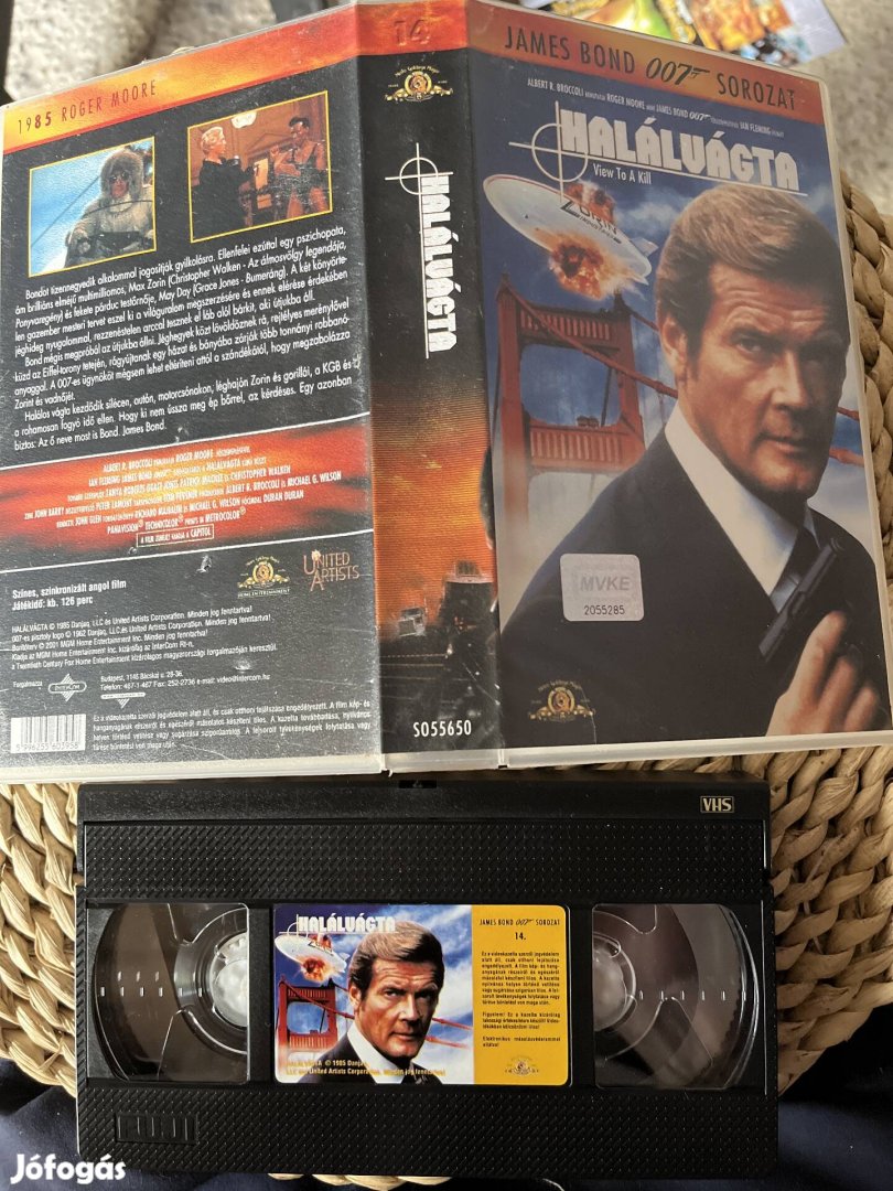 007 halálvágta vhs