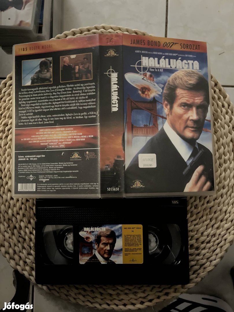 007 halálvágta vhs