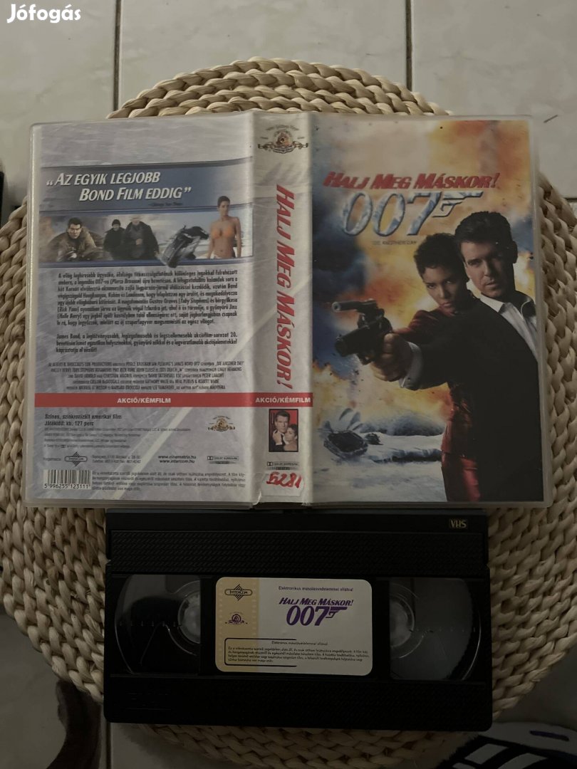 007 halj meg máskor vhs