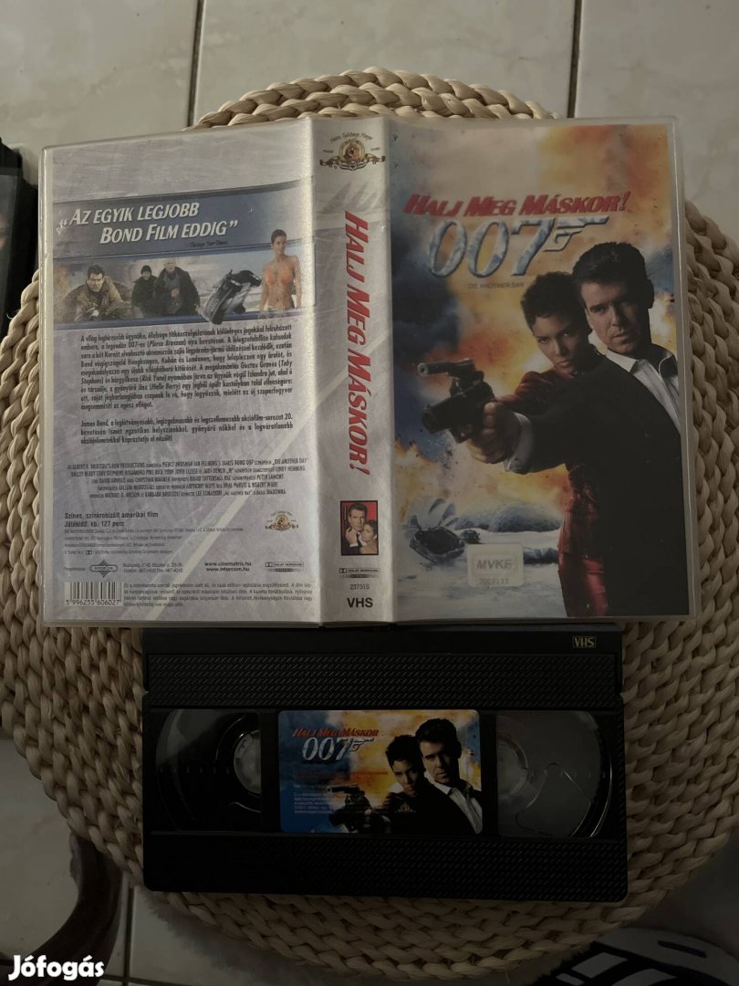 007 halj meg máskor vhs