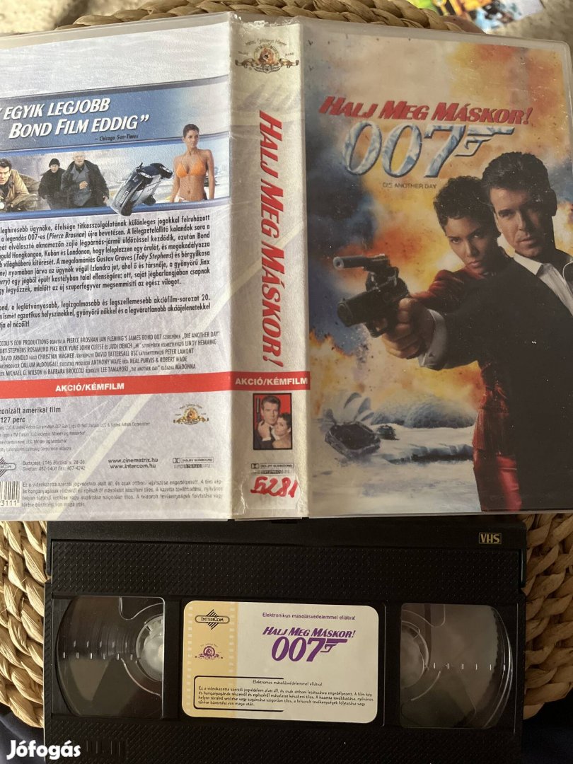 007 halj meg máskor vhs