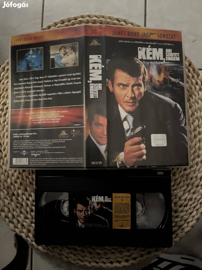 007 kém ami szeretett engem vhs