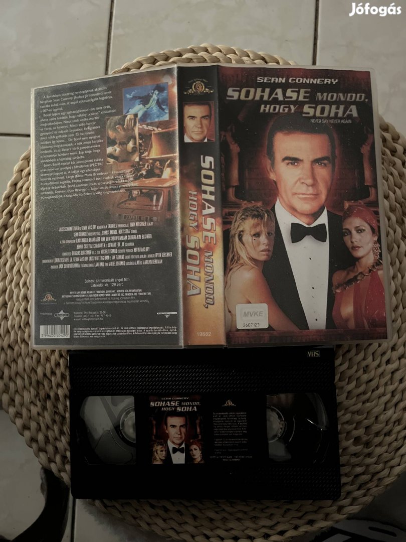 007 sohase mondd ,hogy soha vhs