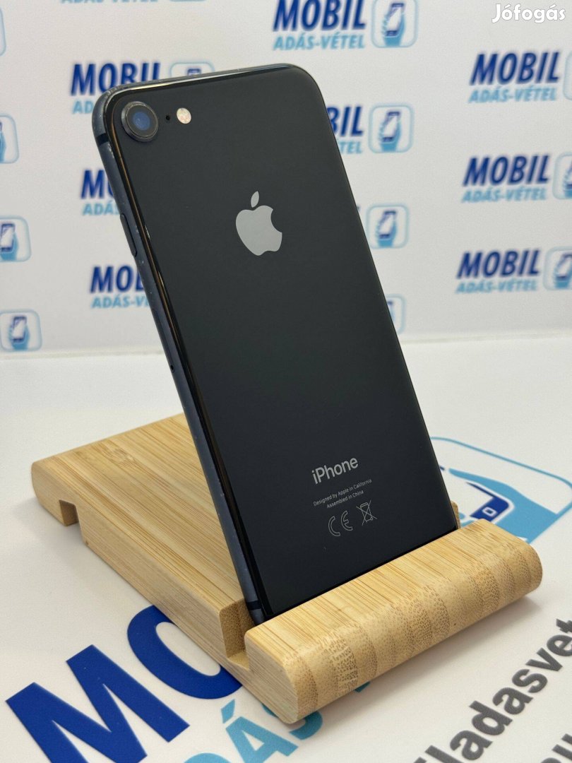 008 Apple iphone 8 64GB, 87% akkumulátor, 12 hónap garancia!