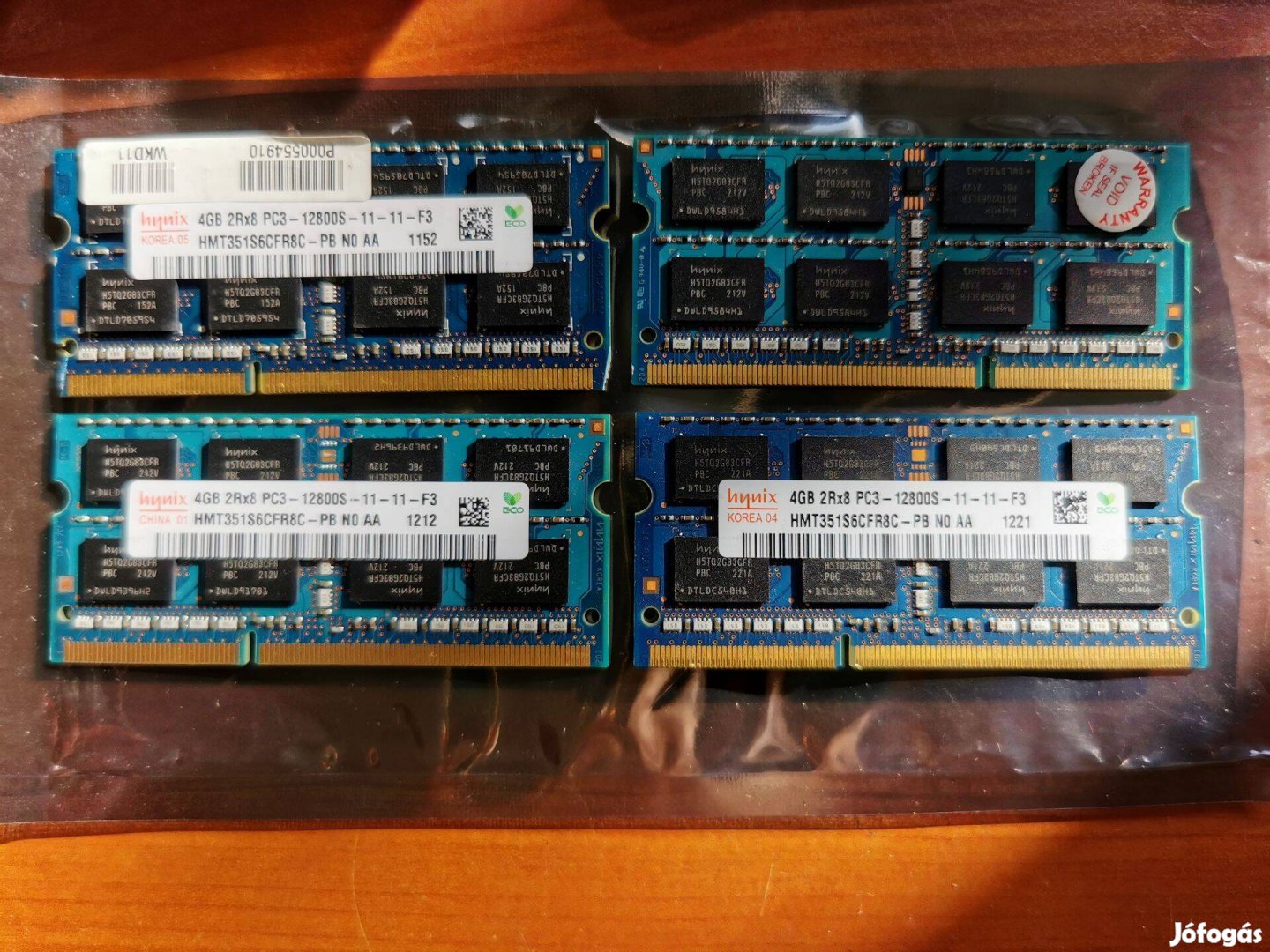 01/3 Hynix HMT351S6CFR8C 16gb 3 hónap garancia DDR3 ram of kit memória