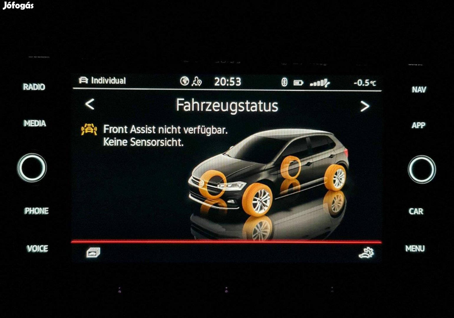 0267 - Sensor für automat. Distanzregelung verstellt hibakód feloldás