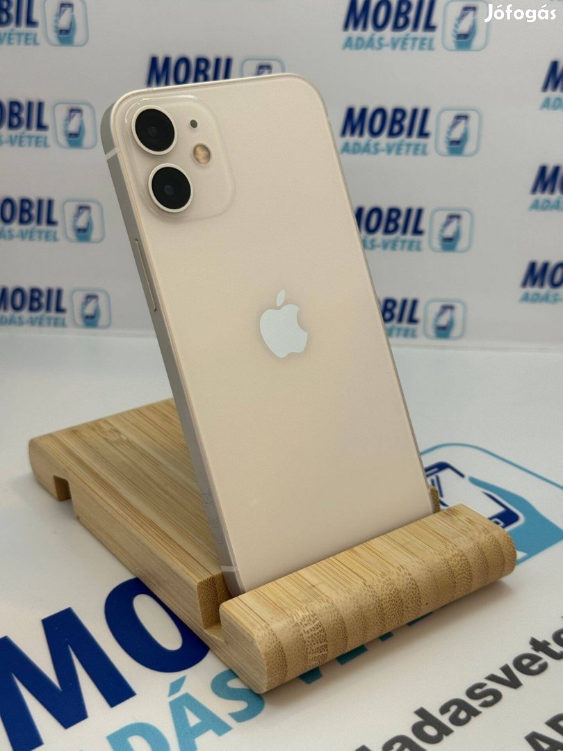 026 Apple iphone 12 Mini 64GB, 100% akkumulátor, 12 hónap garancia