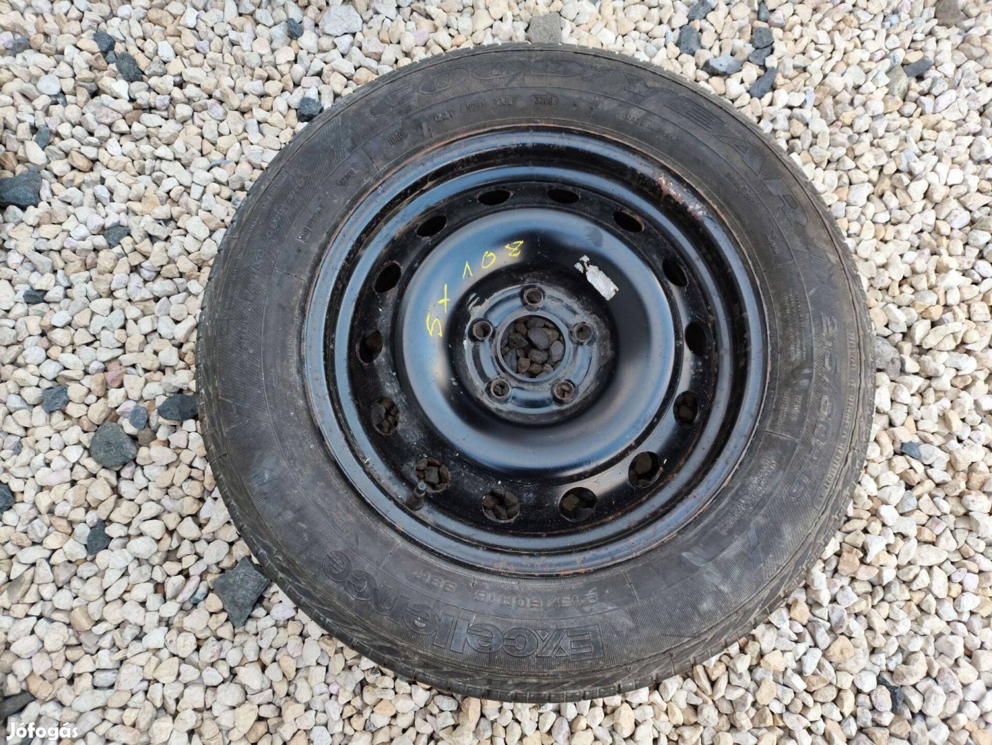 02 Goodyear Excellence 215 60 R16 Nyári gumi Acélfelnivel 2 DB