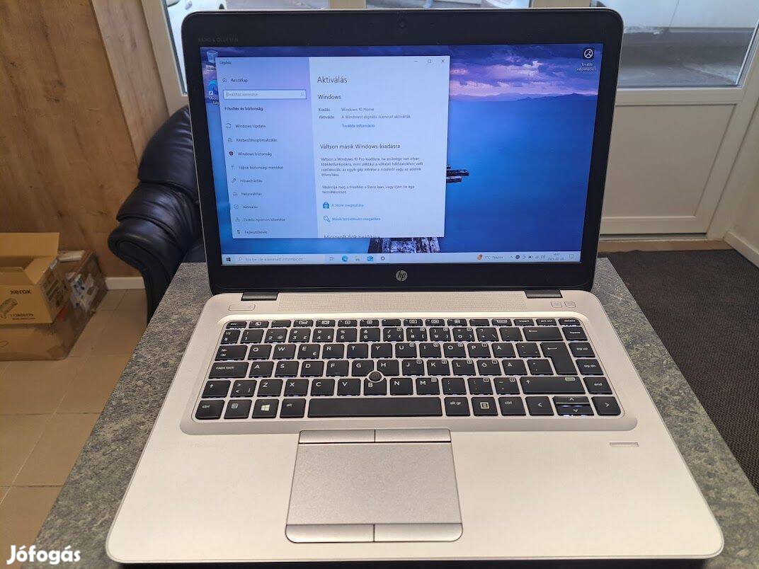 02 - Használt Notebook HP Elitebook 840 G4 14"HD, I7