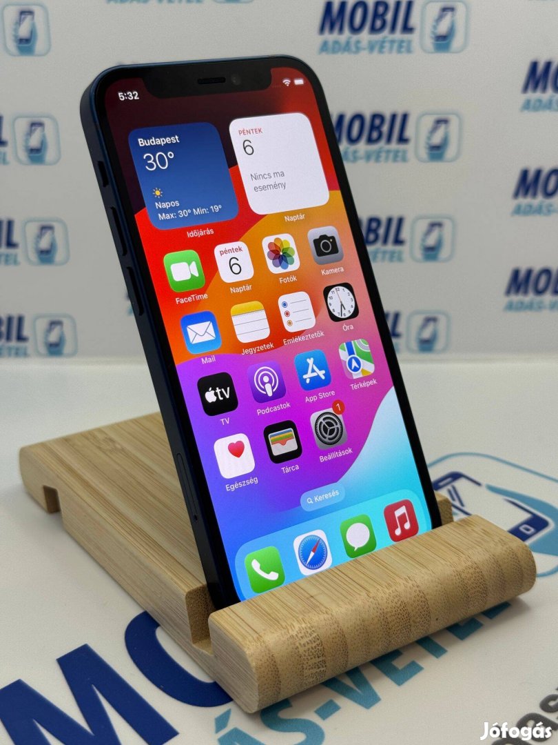 034 Felújított iphone 12 Mini 128G, 100% akkumulátor, 12hónap garancia