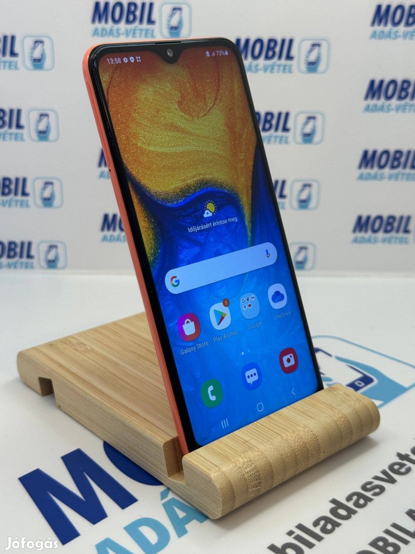 061 Samsung Galaxy A20e 3.32GB, 6 hónap garancia!