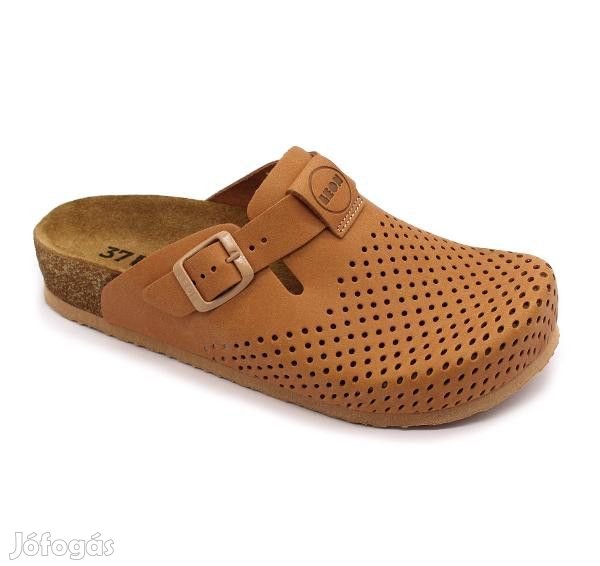 0Ft kiszállítás! Leon Comfortstep 4250 barna bőr klumpa 36-41 -Birken